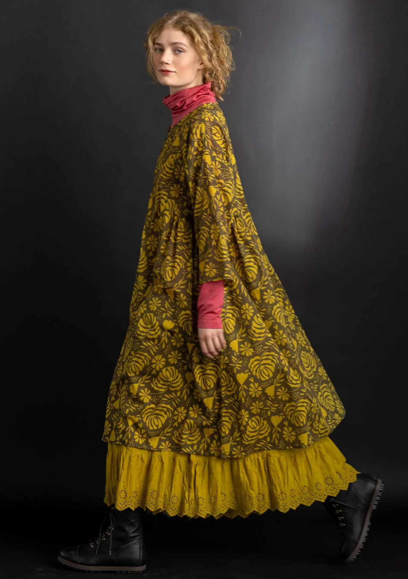 Kleid „Hedda“ aus Bio-Baumwollgewebe