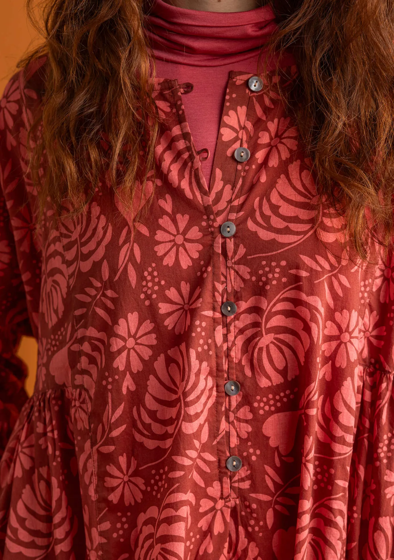 Kleid „Hedda“ aus Bio-Baumwollgewebe