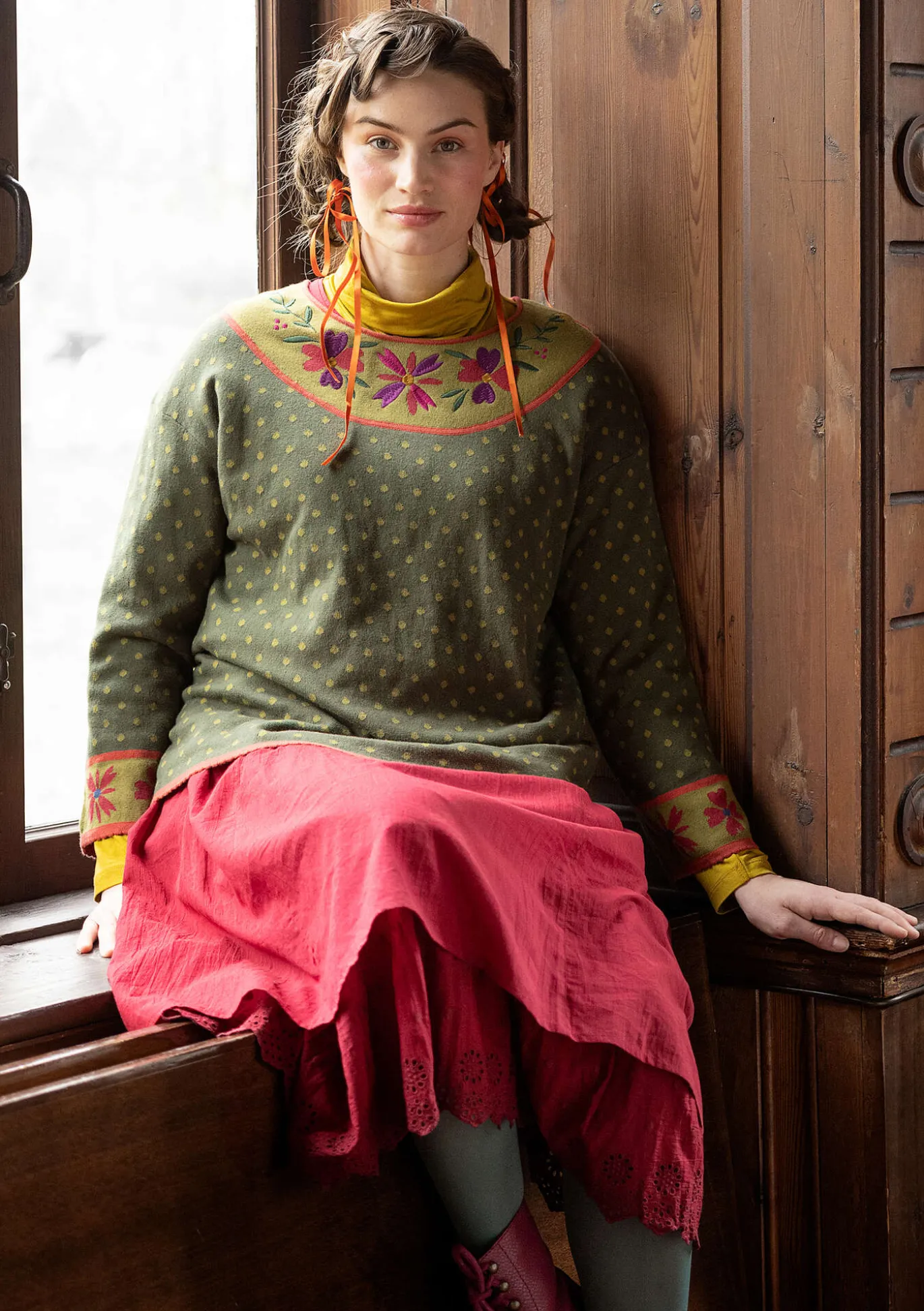 Pullover „Maria“ aus Bio-/Recycling-Baumwolle