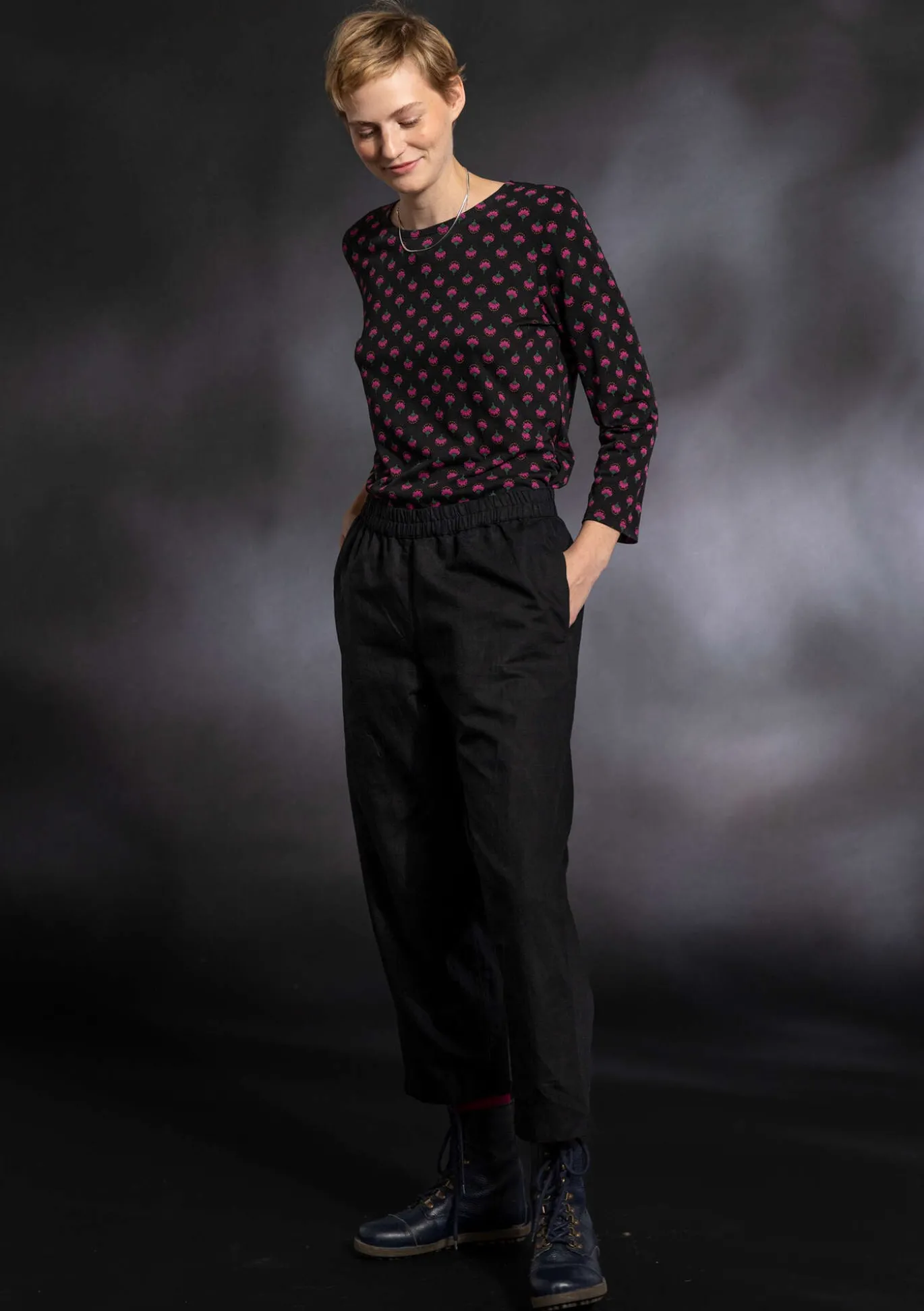 Shirt „Sigrid“ aus Bio-Baumwolle/Lyocell