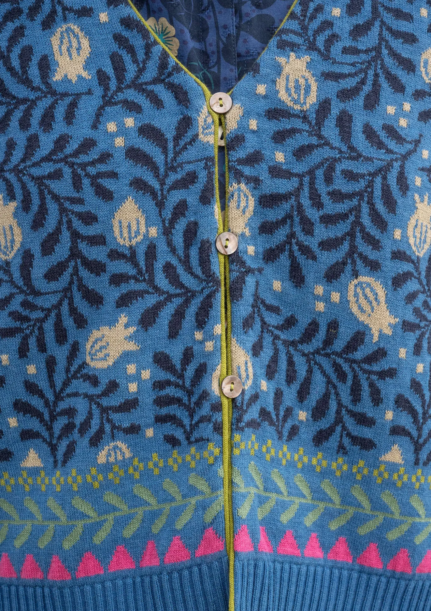 Strickweste „Aurora“ aus Bio- und Recycling-Baumwolle/Wolle