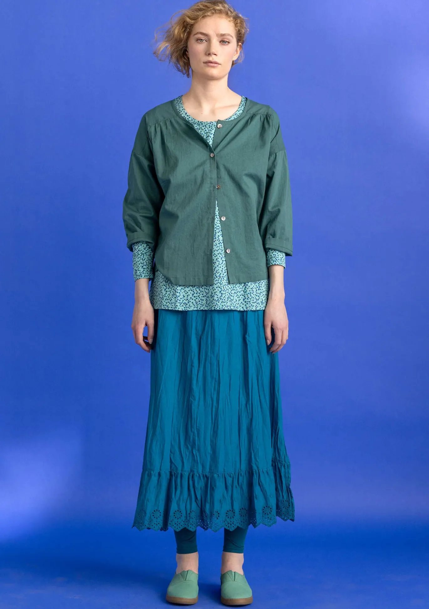 Unterrock aus Bio-Baumwollgewebe