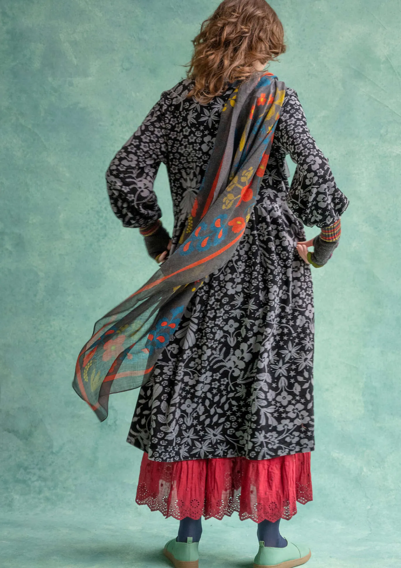 Velourskleid „Katla“ aus Bio-Baumwolle/Recycling-Polyester