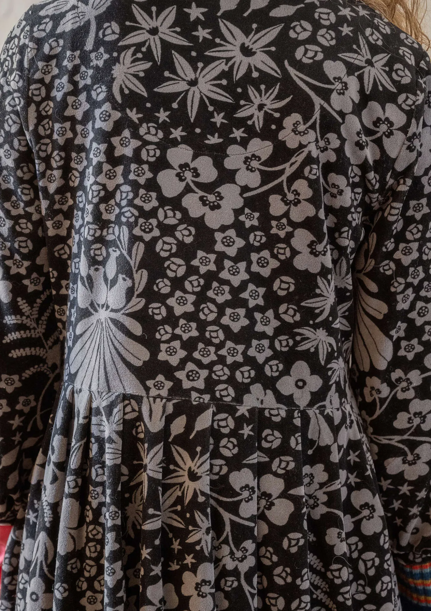 Velourskleid „Katla“ aus Bio-Baumwolle/Recycling-Polyester